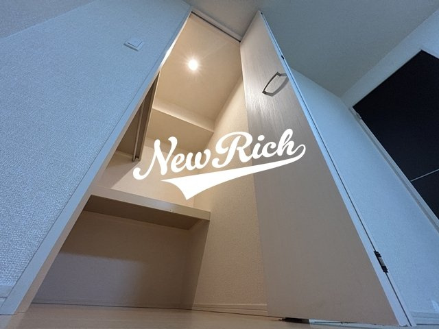 高崎市上大類町のアパートの収納