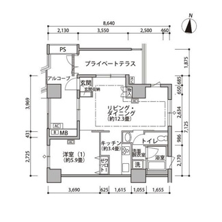 【間取り】 | 東雲キャナルコートCODAN19号棟