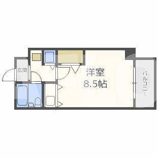 ロイヤルハイツ梅田IIの間取り|ロイヤルハイツ梅田II　間取り