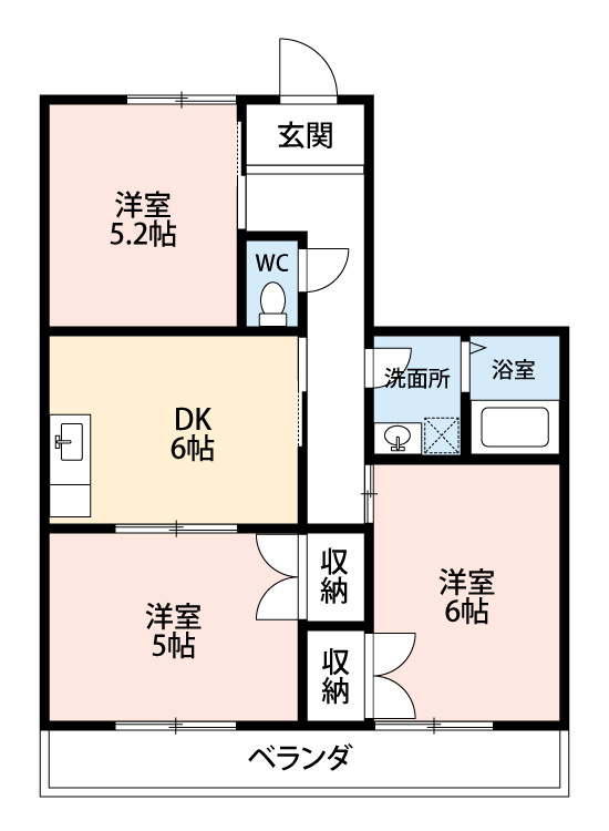 ピアハイツ　　　刈谷市の賃貸はクラスホーム刈谷店 の間取り