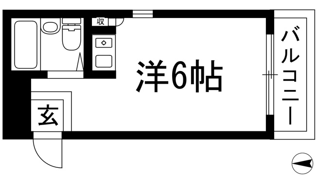 【間取り】 | ダイドーメゾン甲東園2