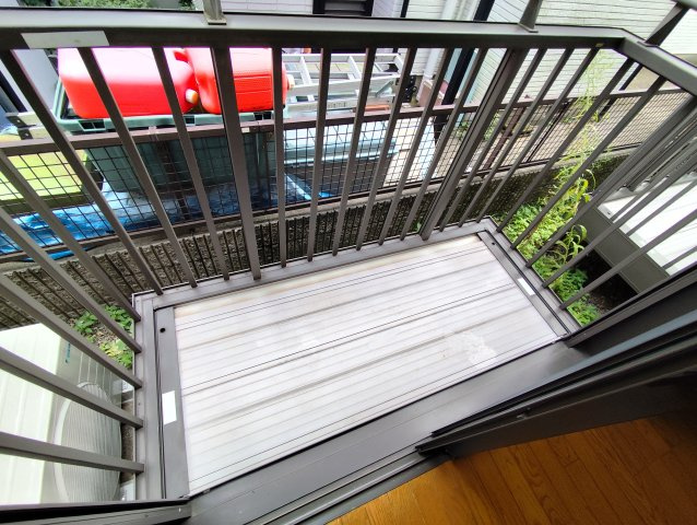 マイハウス新小岩のバルコニー