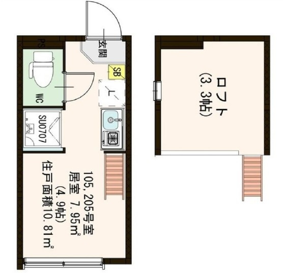 Prestige西巣鴨の間取り