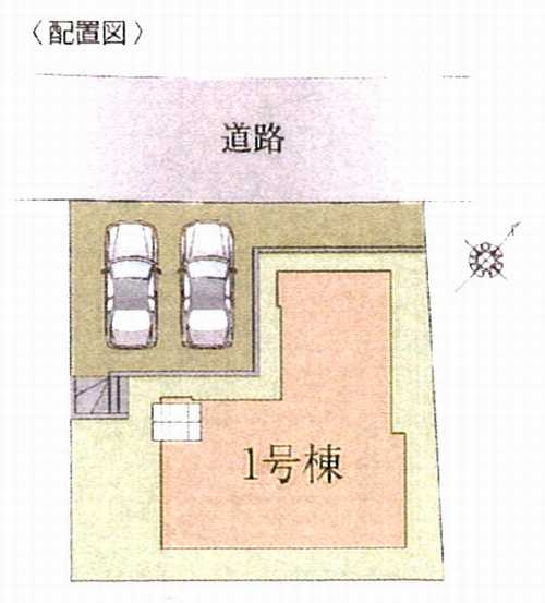 鎌倉市今泉台5期　新築戸建全1棟　1号棟の区画図