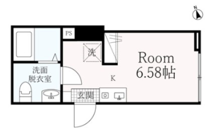 Noir南千住の間取り