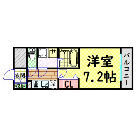 【間取り】 | エスリード難波ステーションプラザ