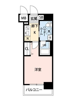 【間取り】 | ガリシア浜松町