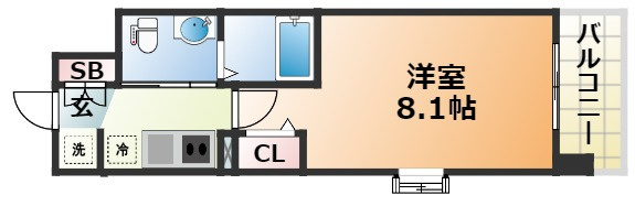 ERCity's兵庫駅の間取り