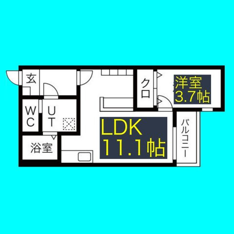 storia日比野の間取り