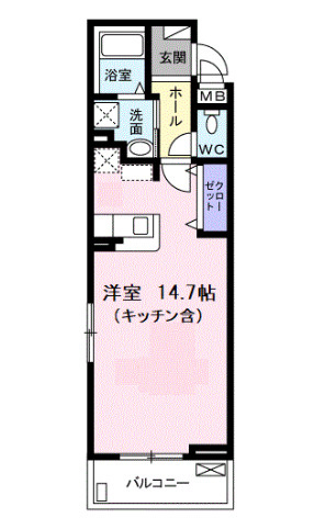 ルーチェ　ソラーレの間取り