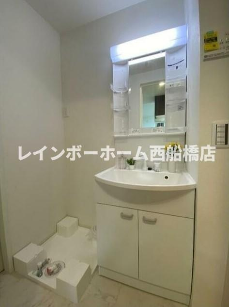 KEIAI　RESIDENCE　北習志野Ⅲの独立洗面台