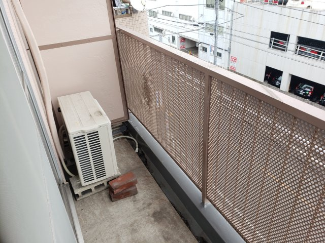 FMマンションのバルコニー