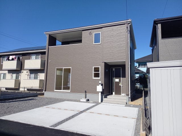 【いわき市泉滝尻2丁目1期　3号棟】　新築戸建　　泉駅まで徒歩16分☆の外観|同施工　おしゃれな外観です