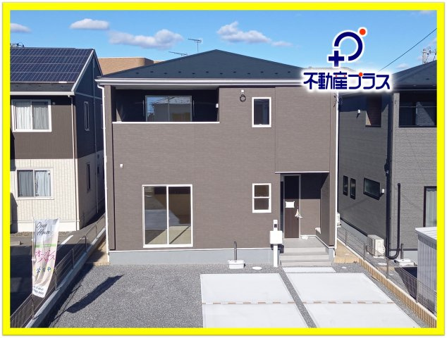 【いわき市泉滝尻2丁目1期　3号棟】　新築戸建　　泉駅まで徒歩16分☆の前面道路含む現地写真|同施工◆外観の写真です◆　
＼楽しみが広がる憧れのマイホーム (^^♪／
子供部屋や主寝室などお部屋の使い分けができ、ファミリー層が暮らしやすい4LDKです！

