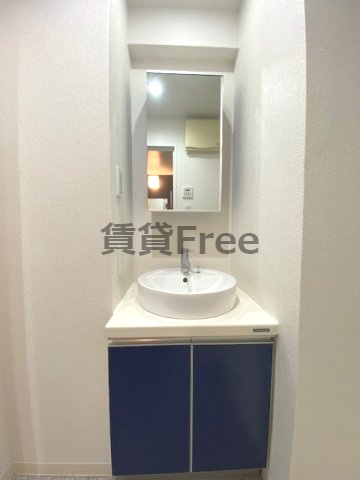 【独立洗面台】 | アリビオ北巽　仲介手数料無料