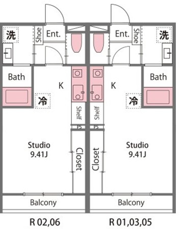 アルステーマの間取り