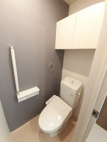 コスモ吉良Ⅱ　　刈谷市近郊の賃貸はクラスホーム刈谷店のトイレ|落ち着いたトイレです