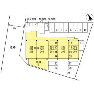 【区画図】 | 龍の樹マンション
