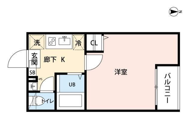 【間取り】 | グランクオール西川口NORTH