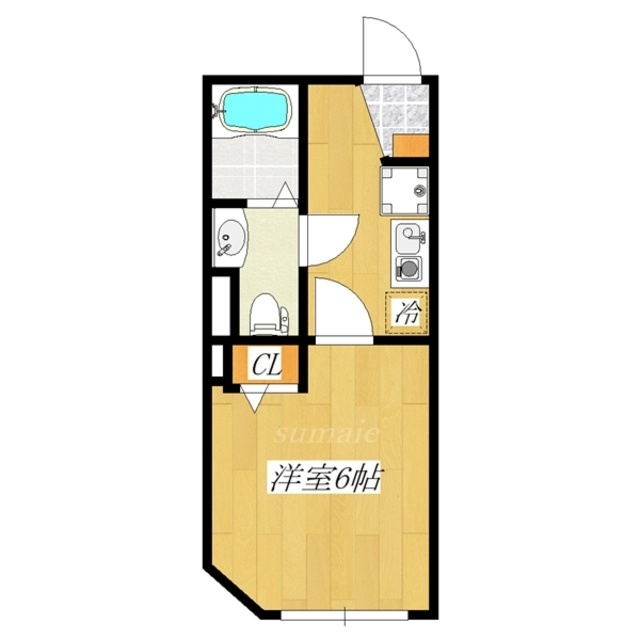 Ｋｅｎｓｉｎｇｔｏｎ　Ｈｏｕｓｅの間取り|エアコンついてます☆