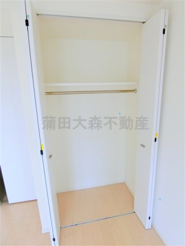 コンフォリア西蒲田の収納|収納　クローゼット