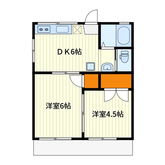 【間取り】 | フラットねりま2