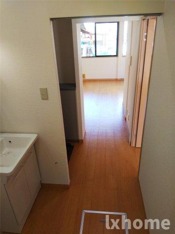 茨木サンライフの玄関