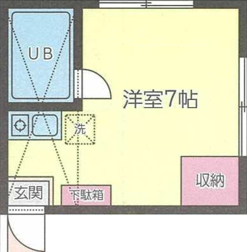 ルグラン町屋の間取り|間取りです。