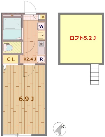 バーミープレイス大泉学園の間取り