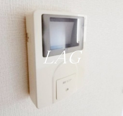 【セキュリティ】 | メゾン　ウィスタリア | モニター付きインターフォンです。（同仕様です。）