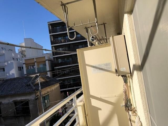 第１カスヤハイツのバルコニー