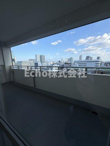 サンクタスタワー心斎橋ミラノグランデのバルコニー