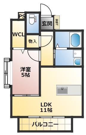 【間取り】 | ロザリアン九品寺