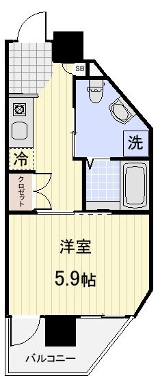 プロスペクト武蔵新城の間取り