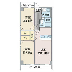 【間取り】 | ラ・トゥール代官町