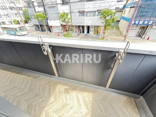 ラディアンテ城北のバルコニー