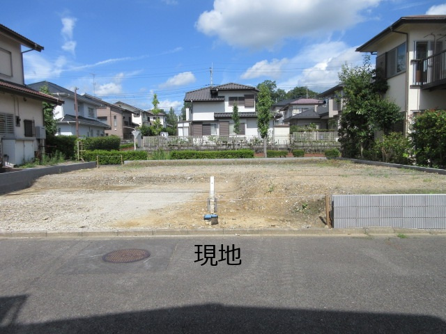 【仲介手数料無料】新築戸建　鳩山町楓ヶ丘3-1-10（全1棟）の前面道路含む現地写真