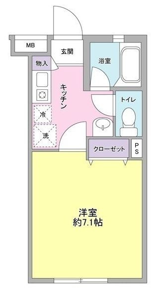 エスペランサ高円寺の間取り|間取りです。