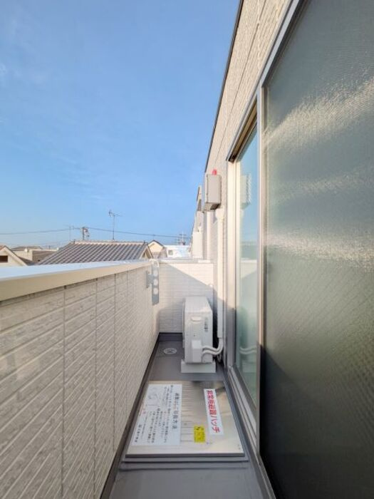 セレスティア南篠崎町のバルコニー