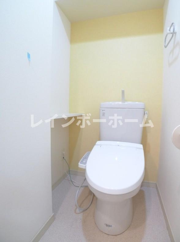 ラニカイビレッジのトイレ|ゆったりとした空間のトイレです