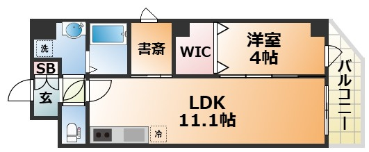 E-C'estbien灘の間取り