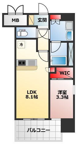 【間取り】 | スプランディッド堺東DUE