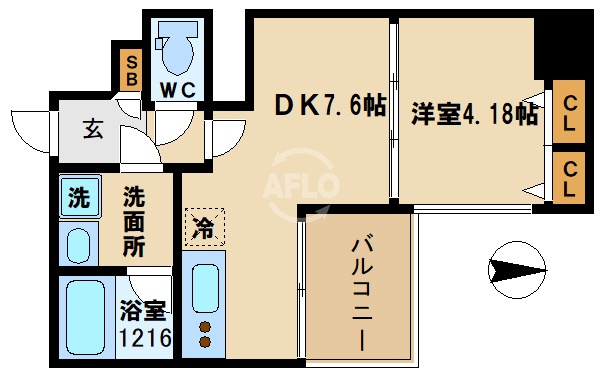 プレジオ本町の間取り|プレジオ本町　間取り