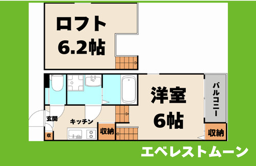 ハーモニーテラス草薙町の間取り