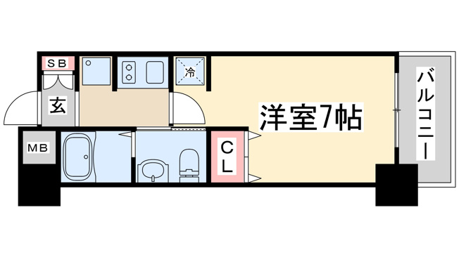 【間取り】 | エステムコート新大阪10ザ・ゲート