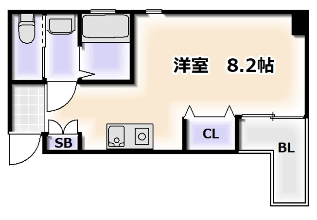 【間取り】 | エルミタージュ難波南Ⅰ
