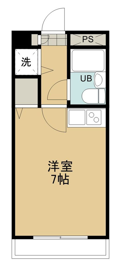 コンロは一口です