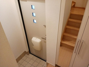 ゆったりとした玄関です