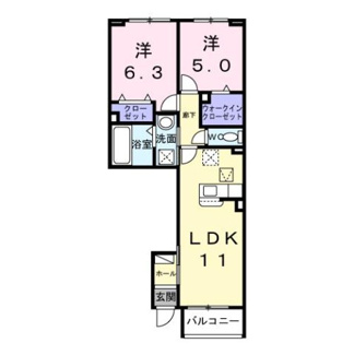 【間取り】 | エレガンス　メゾン　Ⅱ