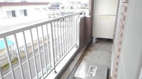 広々としたバルコニーです